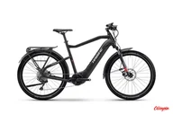 Rowery elektryczne - Haibike Trekking 6 High 27,5 cala Męski Czarny 2022 - miniaturka - grafika 1
