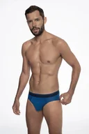 Majtki męskie - Henderson Slipy Coal 41611-MLC Niebiesko-Czerwone 2-pack M Niebiesko-Czerwony - miniaturka - grafika 1