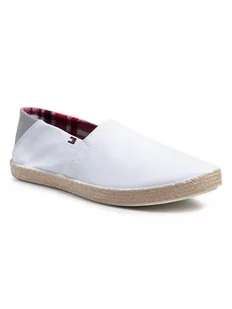 Tommy Hilfiger Espadryle Easy Summer Slip On FM0FM00569 Biały - Espadryle męskie - miniaturka - grafika 1