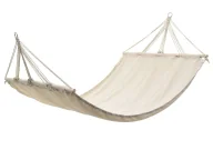 Hamaki - Kremowy hamak z drążkiem D3-K73 - miniaturka - grafika 1