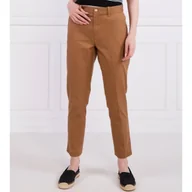 Spodnie damskie - POLO RALPH LAUREN Spodnie Slim Fit - miniaturka - grafika 1
