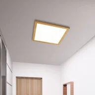 Lampy pozostałe - Panel LED Quitani Aurinor, dąb naturalny, 68 cm - miniaturka - grafika 1