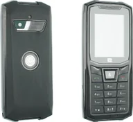 Etui i futerały do telefonów - caseroxx ochronne etui TPU kompatybilne z Crosscall Core-S4 / Core-S5, gumowe etui na telefon komórkowy czarne - miniaturka - grafika 1