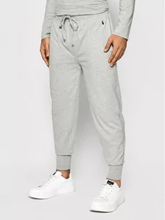 Polo Ralph Lauren Spodnie piżamowe Sle 714844763001 Szary - Spodnie sportowe męskie - miniaturka - grafika 1