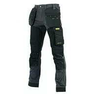 Spodenki męskie - DEWALT Męskie spodnie Dewmem3833-tb Memphis kabura talia 96 cm nogawka 84 cm, czarne/szare, 38 W 33L UK - miniaturka - grafika 1