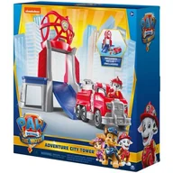 Figurki dla dzieci - Spin Master Zestaw z figurką Psi Patrol Film Wieża Marshalla z rampą 6061043 - miniaturka - grafika 1