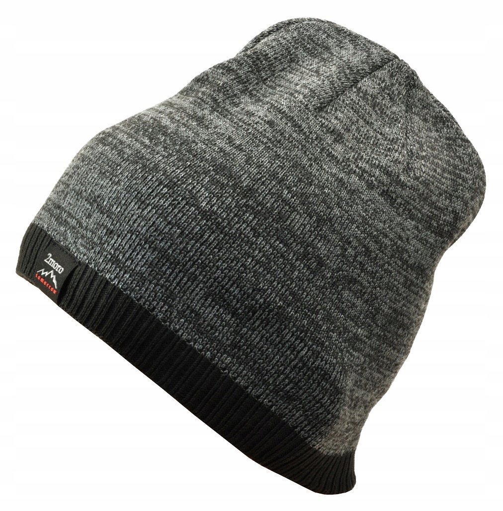 Męska CZAPKA ZIMOWA L/XL Akryl - na zimę - POLAR