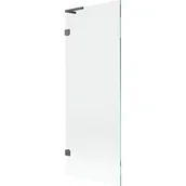 Parawany nawannowe - Mexen Lunar L parawan nawannowy 1-skrzydłowy 70 x 150 cm, transparent, gun gray szczotkowany - 897L-070-000-66-00 - miniaturka - grafika 1