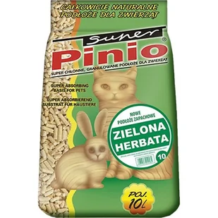 SUPER PINIO PELLET Zielona Herbata - Żwirek dla kotów - miniaturka - grafika 1