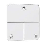 Zawory i kraniki - Hansgrohe ShowerSelect Comfort - Zawór do 3 odbiorników, podtynkowy, czarny chrom szczotkowany 15587700 - miniaturka - grafika 1