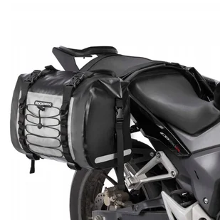 Podwójna wodoodporna torba motocyklowa dwie sakwy duża pojemność 60L szara ROCKBROS - Sakwy rowerowe - miniaturka - grafika 1