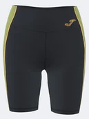 Spodnie sportowe damskie - Joma Szorty funkcyjne w kolorze czarno-zielonym - miniaturka - grafika 1