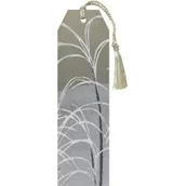 Zakładki do książek - Zakładka 89 ze wstążką Japońska trawa Nowa - miniaturka - grafika 1