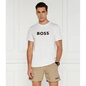 Koszulki męskie - BOSS BLACK T-shirt RN | Regular Fit - miniaturka - grafika 1