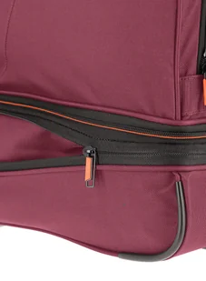 Torba podróżna Travelite Basics Doubledecker L - bordowy - Torby podróżne - miniaturka - grafika 6