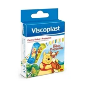 Apteczki i materiały opatrunkowe - 3M VISCOPLAST Zestaw plastrów kubuś i przyjaciele x 10 szt - miniaturka - grafika 1
