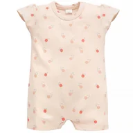 Śpiochy dla niemowląt - PINOKIO RAMPERS SUMMER GARDEN BEZ 68 - miniaturka - grafika 1