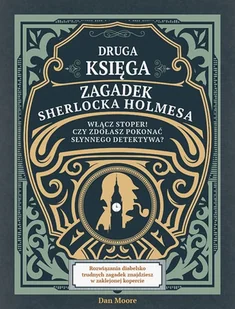 Druga księga zagadek Sherlocka Holmesa Nowa - Poradniki hobbystyczne - miniaturka - grafika 2