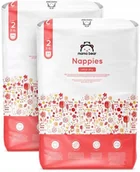 Pieluchy - Pieluszki Mama Bear Ultra Dry rozmiar 2 3-6 kg 2x84 sztuki - miniaturka - grafika 1