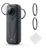 Akcesoria do kamer sportowych - 2x Szkło Ochronne Osłona Na Obiektyw Do Insta360 X5 Szkło Hartowane H9 K&f / Kf31.185 - miniaturka - grafika 1