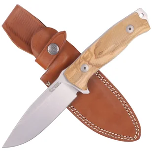 Nóż LionSteel G10 M5 Olive Wood, Satin Blade Sleipner (M5 UL) - Noże - miniaturka - grafika 4