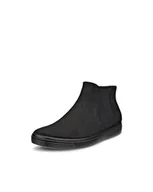 Botki damskie - ECCO Damskie klasyczne trampki W Botki, czarne, 4 UK, Czarny, 37 EU - miniaturka - grafika 1