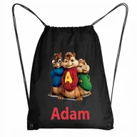 Plecaki worki - Worek Szkolny Na Buty WF Plecak Alvin I Wiewiórki - miniaturka - grafika 1