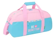 Torebki damskie - Safta BENETTON UNIQUE - torba sportowa, plecak, idealna dla dzieci w różnym wieku, wygodna i wszechstronna, jakość i wytrzymałość, 50 x 26 x 20 cm, Wielobarwna, M, Casual - miniaturka - grafika 1