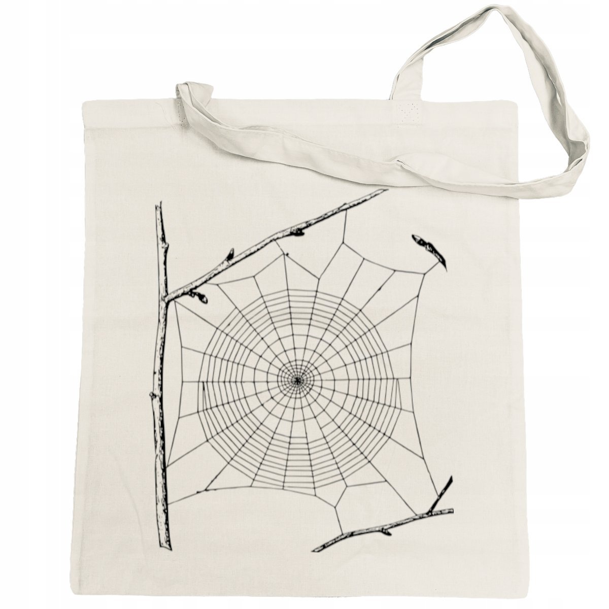 Torba na zakupy FAJNY nadruk PAJĘCZYNA