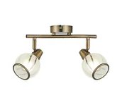 Lampy sufitowe - Prezent 14104 - Oświetlenie punktowe SIENTO 2xE14/40W/230V mosiądz - miniaturka - grafika 1