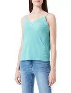 Koszulki i topy damskie - s.Oliver Damski top, turkusowy, 36 (DE) - miniaturka - grafika 1