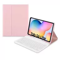 Etui do tabletów - Etui GALAXY TAB S6 LITE 10.4 2020 / 2022 Tech-Protect SC Pen + Keyboard różowe - miniaturka - grafika 1