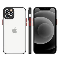 Etui i futerały do telefonów - Hurtel Milky Case silikonowe elastyczne półprzezroczyste etui do Samsung Galaxy A72 4G czarny - miniaturka - grafika 1