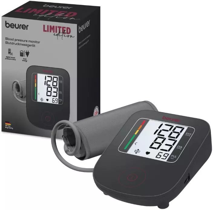 Ciśnieniomierz Beurer BM 23 Limited Edition czarny - ciśnieniomierz BM23LE25 4211125609016