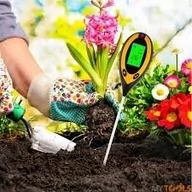 Inne urządzenia pomiarowe - Kwasomierz miernik ogrodniczy PH gleb ziemi, tester. - miniaturka - grafika 1