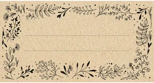 Etykiety samoprzylepne eko 85/45 mm - 20szt. - Pozostałe akcesoria kuchenne - miniaturka - grafika 1