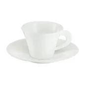 Filiżanki - Filiżanka 200 ml ze spodkiem NAOMI WHITE VILLA ITALIA - miniaturka - grafika 1