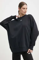 Bluzy damskie - Under Armour bluza damska kolor czarny melanżowa - miniaturka - grafika 1