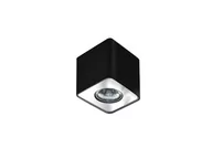 Lampy sufitowe - Azzardo NINO 1 FH31431S BLACK/Chrom Oprawa sufitowa GU10 1X50W 267 / FH31431S BK/CH - miniaturka - grafika 1