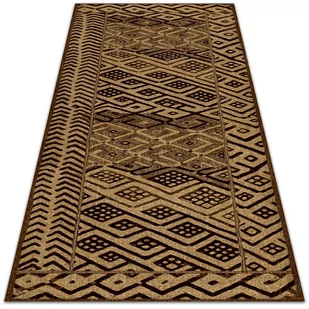 Wewnętrzny dywan winylowy Etniczny wzór 60x90 cm - Dywany - miniaturka - grafika 1