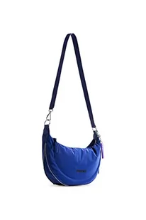 Desigual Womens BOLS_Happy KUWAI Shoulder Bag, Blue, One Size - Torebki damskie - miniaturka - grafika 1