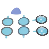 Akcesoria do kamer sportowych - Podwójne osłony obiektywu, osłona ochronna obiektywu PC, osłony obiektywu kamery sportowej, osłony obiektywu do Insta360 ONE X2, osłona ochronna kamery PC, akcesoria do kamery - miniaturka - grafika 1