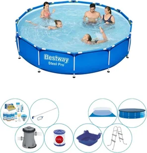 Basen Super Deal - Bestway Steel Pro 366x76 cm Rund - Baseny ogrodowe - miniaturka - grafika 1
