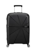 Walizki - Walizka średnia American Tourister StarVibe - black - miniaturka - grafika 1