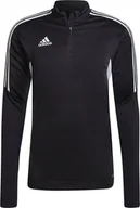 Bluzy męskie - Adidas Bluza męska adidas Condivo 22 Training Top czarna HA6269 XL - miniaturka - grafika 1