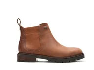 Botki damskie - Clarks, Botki damskie, Doxbury Jazz GTX, brązowy, rozmiar 40 - miniaturka - grafika 1