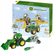 Zabawy w naśladowanie dorosłych - Klein John Deere Traktor do złożenia Ciągnik kalendarz adwentowy 3936 - miniaturka - grafika 1