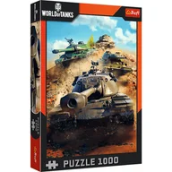 Puzzle - Puzzle 1000 World of Tanks Czołgi w boju Trefl - puzzle - miniaturka - grafika 1