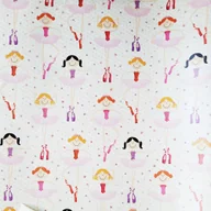 Opakowania i torebki na prezenty - Papier baletnice różowy do pakowania prezentów 57cmx20m 20m216 - miniaturka - grafika 1