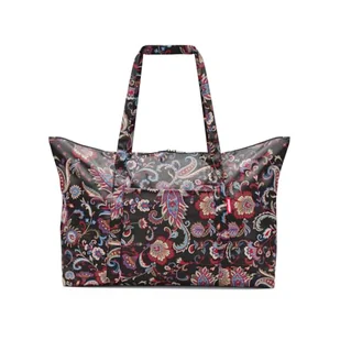 reisenthel Mini Maxi Travelbag Drak Blue - składana torba podróżna, praktyczna i kompaktowa, bardzo lekka i wytrzymała, Paisley Black, Rozmiar uniwersalny, sport - Torby podróżne - miniaturka - grafika 1